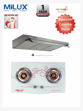 Milux Special Combo Slim Hood Mhs S430 Milux Cooker - Hood Kitchen Milux
