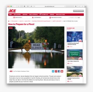 Staying Safe In Flood