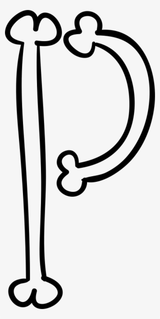 Png File Svg - Halloween Letter P