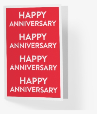 Happy Anniversary Greeting Card - Poster