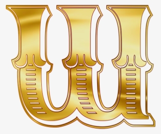 W Letters Alphabet - Calligraphy