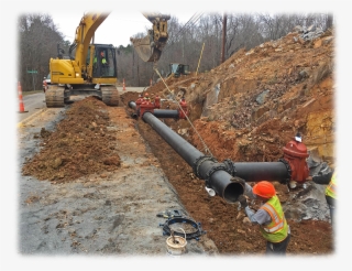 Sewer Lines Installation, Commercial Water Line Installation - Commercial Main Water Pipe