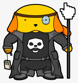 Pixel Pusher - Cartoon