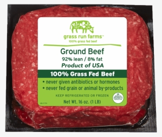 Grass Fed Ground Beef 92 Labeled - Corned Beef