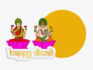 Maha Lakshmi Puja Png Photo Background - Drawing Of Lord Lakshmi