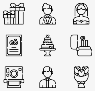 Wedding - Icon Pack Graduation