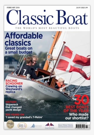 Yacht Clipart Waterways - Classic Boat Magazine