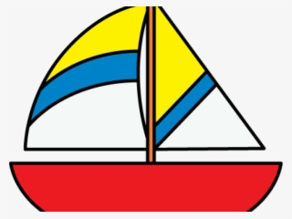 Yacht Clipart Colorful Boat - Small Boat Cartoon