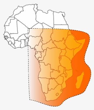 Satellite Clipart Dth - Blank Africa Map