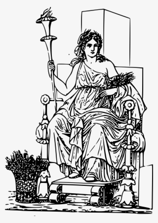 Big Image - Demeter Greek Goddess