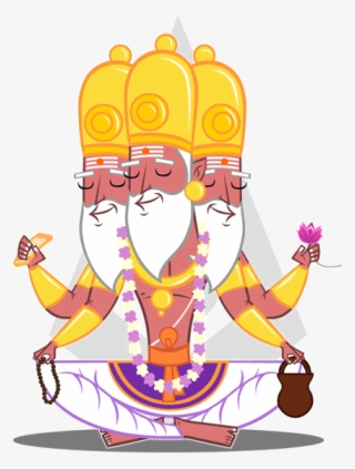 Mightz - Brahma - Brahma God Cartoon