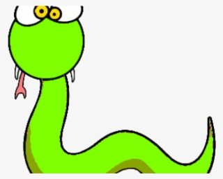 Smooth Green Snake Clipart Clipart Desert - Cartoon Snake