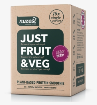 Just Fruit & Veg Protein Smoothie Mix - Vegetable
