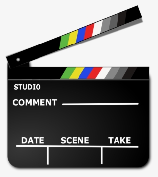 Colour Clapboard - Movie Clapper Board
