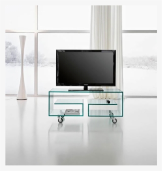 Curtain Wall Tv - Cam Tv Sehpası Modelleri