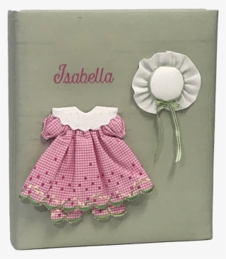 Pinafore Baby Dress & Hat Baby Memory Book