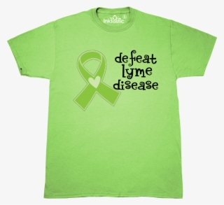 Defeat Lyme Disease Awareness T-shirt - Active Shirt