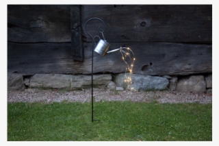 Solar Decoration Dew Drop Water Can - Grass