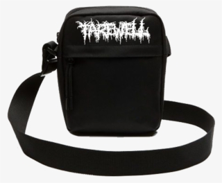 Image Of Embroidered Logo Side Bag - Messenger Bag