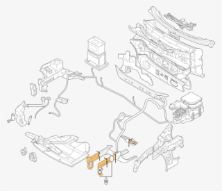 Genuine Renault Flitch Support - Drawing