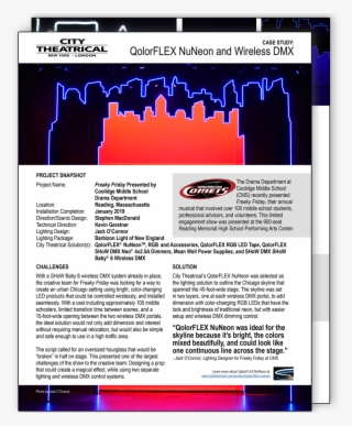 Coolidge Middle School Case Study - City Theatrical