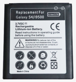 Replacement Battery For Samsung Galaxy S4, X4 Sp - Galaxy S3 Extended Battery