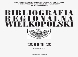 Wojewdzka Biblioteka Publiczna I Centrum Animacji - Poster