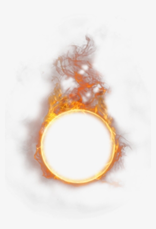 Combustion Burning Fire Light Flame Of Clipart - Cercle De Feu Png
