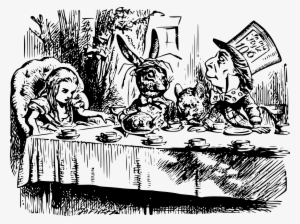 A Mad Hatter Tea Party At 1 P - Mad Tea Party Tenniel