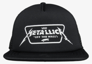 Vans X Metallica Trucker Black - Vans X Metallica Trucker Hat