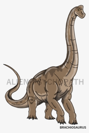 Jurassic Park By Alien Psychopath - Jurassic Park Male Brachiosaurus