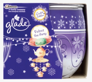 Glade Velvet Tea Party - Glade Velvet Tea Party Scented Candle 120 G
