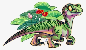 Velociraptor Dinosaur Fauna Organism Velociraptor Fictional - Raptor Cartoon