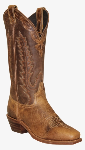 Abilene Women's 12" Tan Antiqued Cowhide Western Boots - Country Boots