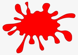 Blood Splatter Clipart - Red Clipart