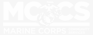 Mccslogo White - Marine Corps Community Services Logo