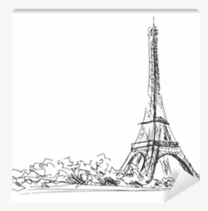 Hand Sketch Of The Eiffel Tower - Eiffel Tower