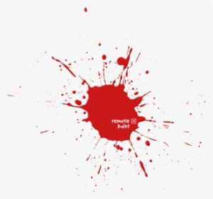 Red Paint Splash Png - Red