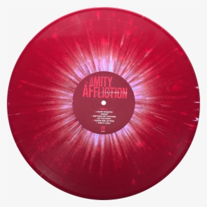 Red White Splatter - Amity Affliction - Severed Ties [vinyl]