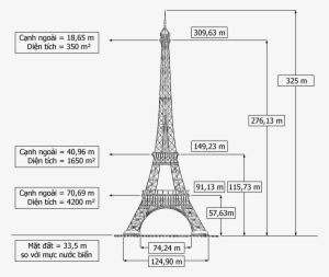 Dimensions Tour Eiffel Vi
