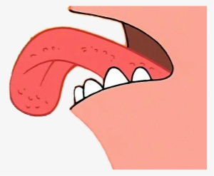 Tumblr Sticker - Patrick Star Licking