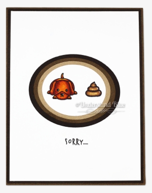 Sorry By Understand Blue - Picture Frame