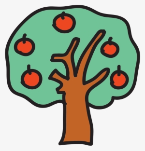 Apple Tree Icon - 苹果 树 卡通