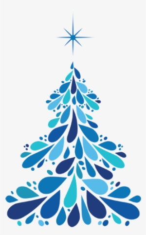 Snow Tree - Christmas Vector