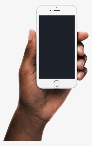 Create New Mockup Using Black Hand Holding Iphone - Black Hand Holding Iphone