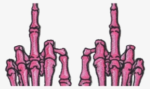 Peace, Love, And Drugs - Skeleton Hand