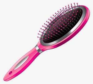 Pink Hairbrush Png Clipart Picture - Hairbrush Clipart