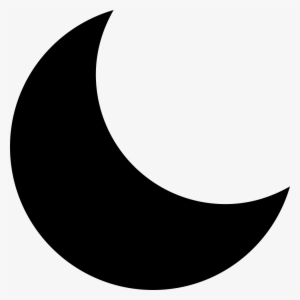 Moon Svg Night Png - Night Icon Png