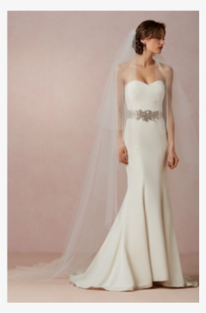 Pin It - Sheath Dress With Veil