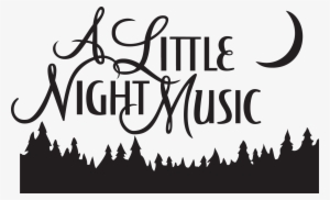 06 A Little Night Music Black - Little Night Music Logo
